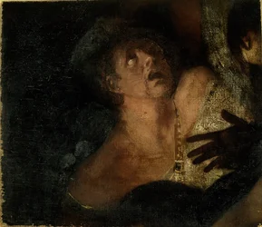 Un cortigiano, frammento da 